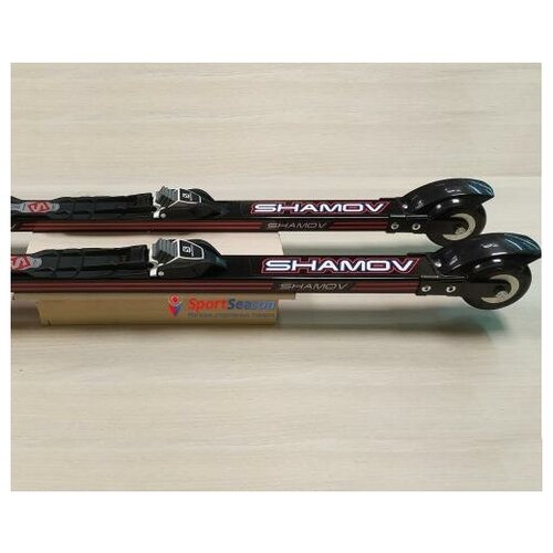 Комплект лыжероллеры Shamov 06 (тип Elpex) классические каучук 70х50 с креплением NNN Salamon Prolink Access Cl