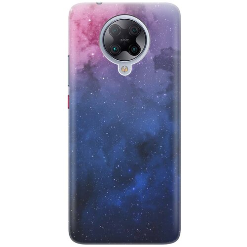 фото Ультратонкий силиконовый чехол-накладка для xiaomi redmi k30 pro / poco f2 pro с принтом "звездное зарево" gosso