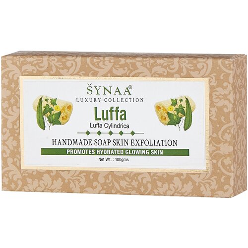 Synaa Мыло кусковое Luffa, 100 мл, 100 г synaa мыло кусковое black cumin 100 г