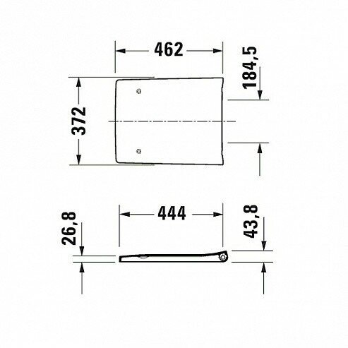 Сиденье для унитаза Duravit VIU 0021190000