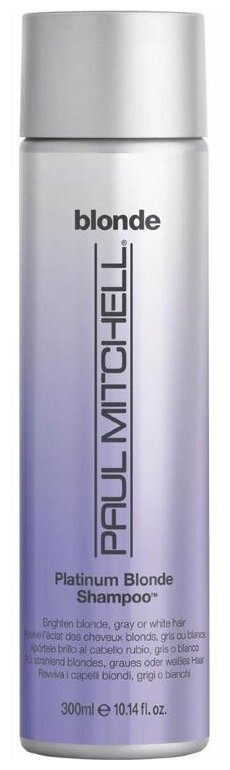 Paul Mitchell шампунь Color Care Platinum Blonde оттеночный для блондированных и натуральных светлых волос, 300 мл