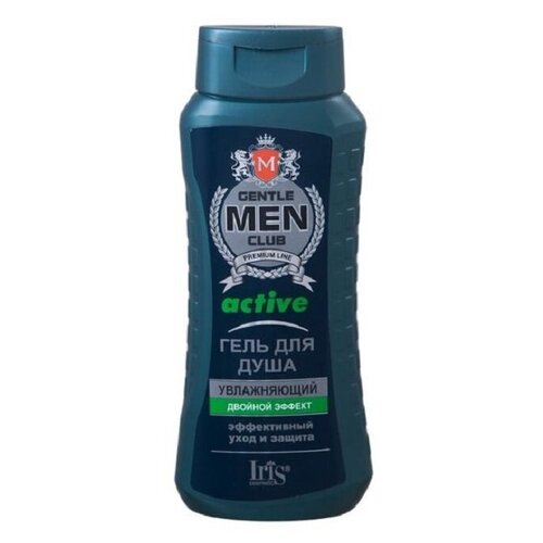 Гель для душа IRIS cosmetic Gentlemen club Active, 400 мл iris гель для душа gentlemen club fresh освежающий 400 мл 3 шт