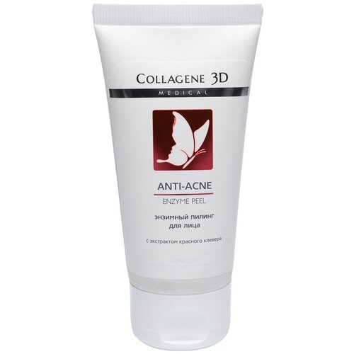 Medical Collagene 3D Гель-пилинг для лица Medical Collagene 3D Anti-Acne энзимный, 50 мл