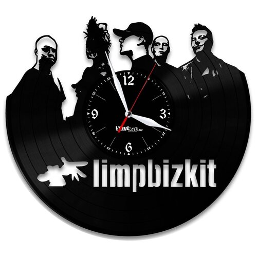 фото Часы из виниловой пластинки (c) vinyllab limp bizkit