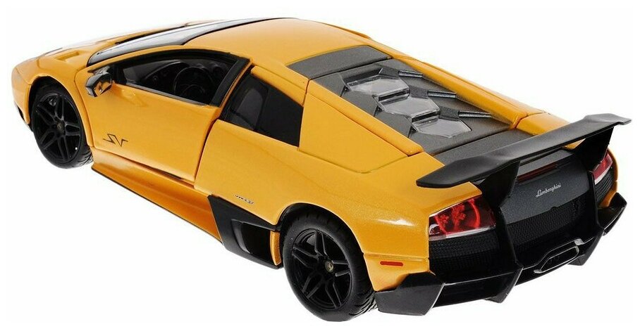 Машина р/у 1:24 Lamboighini Murcielago LP670-4, 26,5х13х11см желтый - Rastar [39000Y]