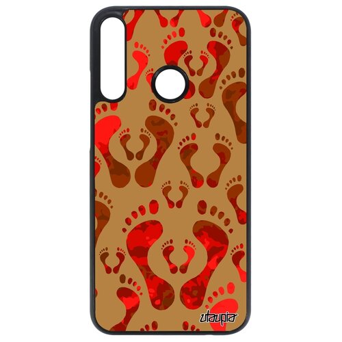 фото Чехол на мобильный huawei p40 lite e, "след стопы" дитя рождение utaupia