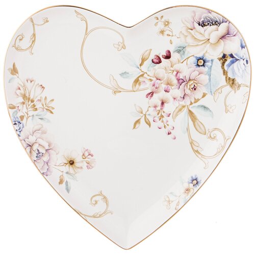 фото Тарелка - сердце lefard "завтрак у короля" 21,5х2 см (590-363)