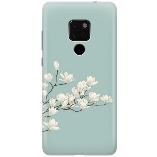 RE: PAЧехол - накладка ArtColor для Huawei Mate 20 с принтом Сакура на голубом re paчехол накладка artcolor для huawei mate 20 pro с принтом котёнок на голубом