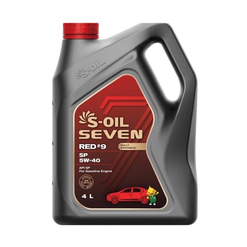 Синтетическое моторное масло S-OIL SEVEN RED #9 SP 5W-40, 1 л