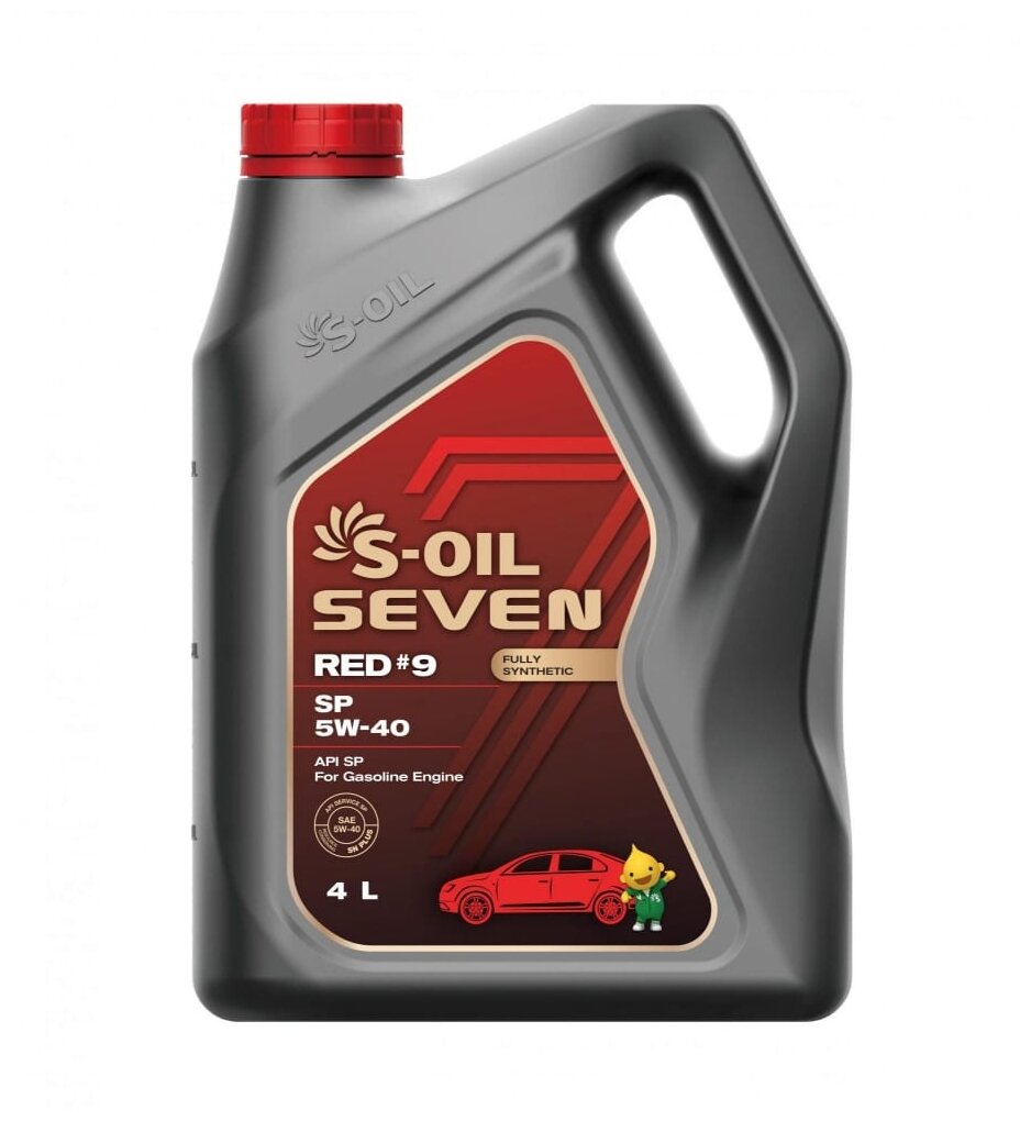 Синтетическое моторное масло S-OIL SEVEN RED #9 SP 5W-40