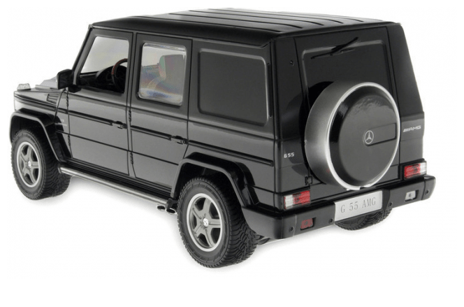 Внедорожник Rastar Mercedes G55 AMG 30400, 1:14, 32 см, черный