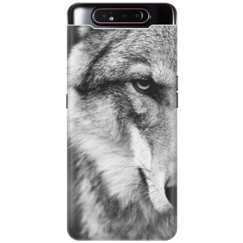 фото Ультратонкий силиконовый чехол-накладка для samsung galaxy a80 с принтом gosso