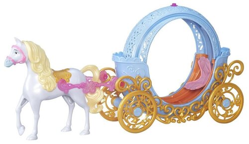 Карета Hasbro Disney Princess трансформирующаяся карета Золушки (B6314), сиреневый