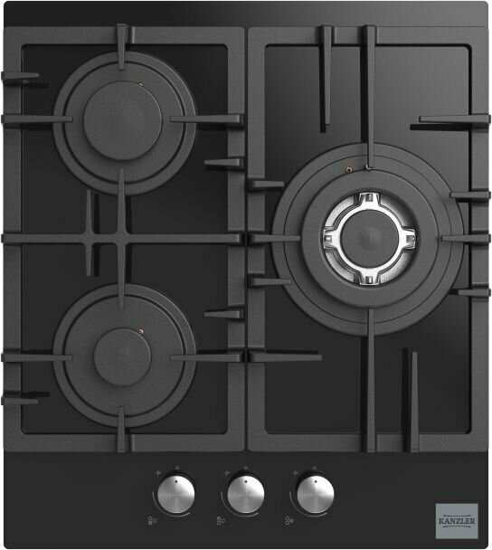 Газовая варочная панель KANZLER KG 514, черный - фотография № 8