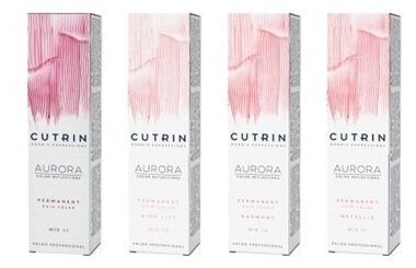 Краска для волос Cutrin Aurora Permanent Hair Color, 9MS (Metallics)