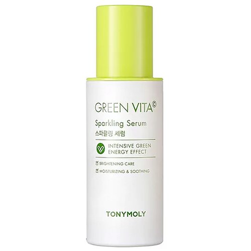 TONY MOLY Green Vita C Sparkling Serum Сыворотка для лица с витамином С, 55 мл