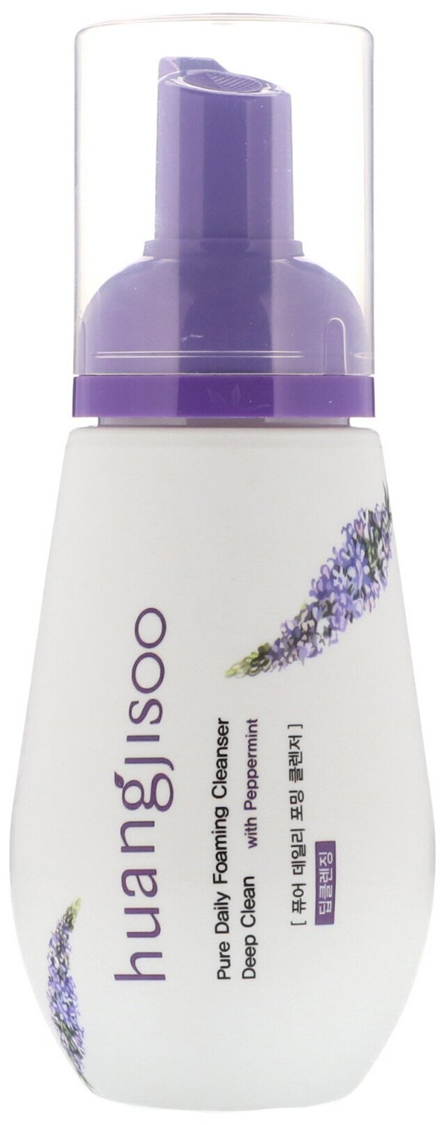 Huangjisoo очищающая пенка для глубокого очищения Pure Daily Foaming ...