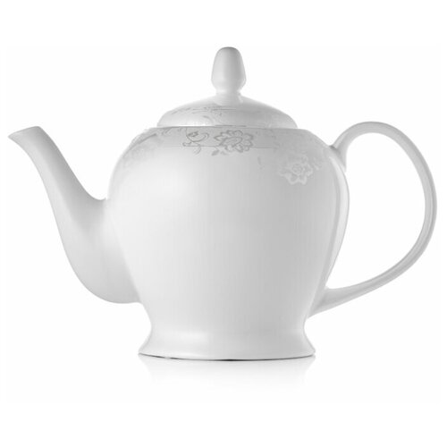 фото Заварочный чайник esprado blanco 1000 мл, фарфор, blcl10we304
