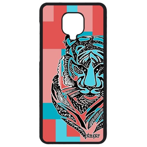 фото Чехол для смартфона redmi note 9 pro, "тигр" tiger тайга utaupia