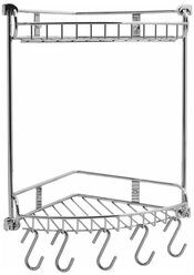 Этажерка настенная WasserKRAFT K-1222 хром