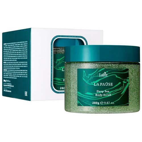 Lador- скраб для тела с морской солью La pause deep sea body scrub, 280мл