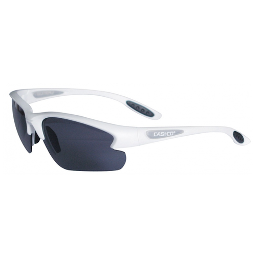 Солнцезащитные очки CASCO, овальные, оправа: пластик, спортивные, поляризационные, белый