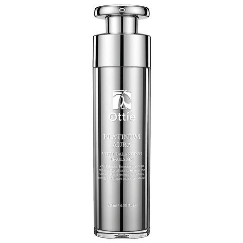 Эмульсия Ottie Platinum Aura Vital, 120 мл омолаживающая эмульсия для лица ottie platinum aura vital balancing emulsion 120 мл