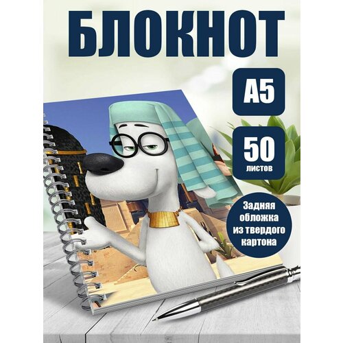 Тетрадь в клетку мультфильм Рибоди и Шерман