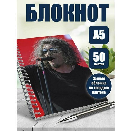 Тетрадь в клетку музыкальная группа Серьга