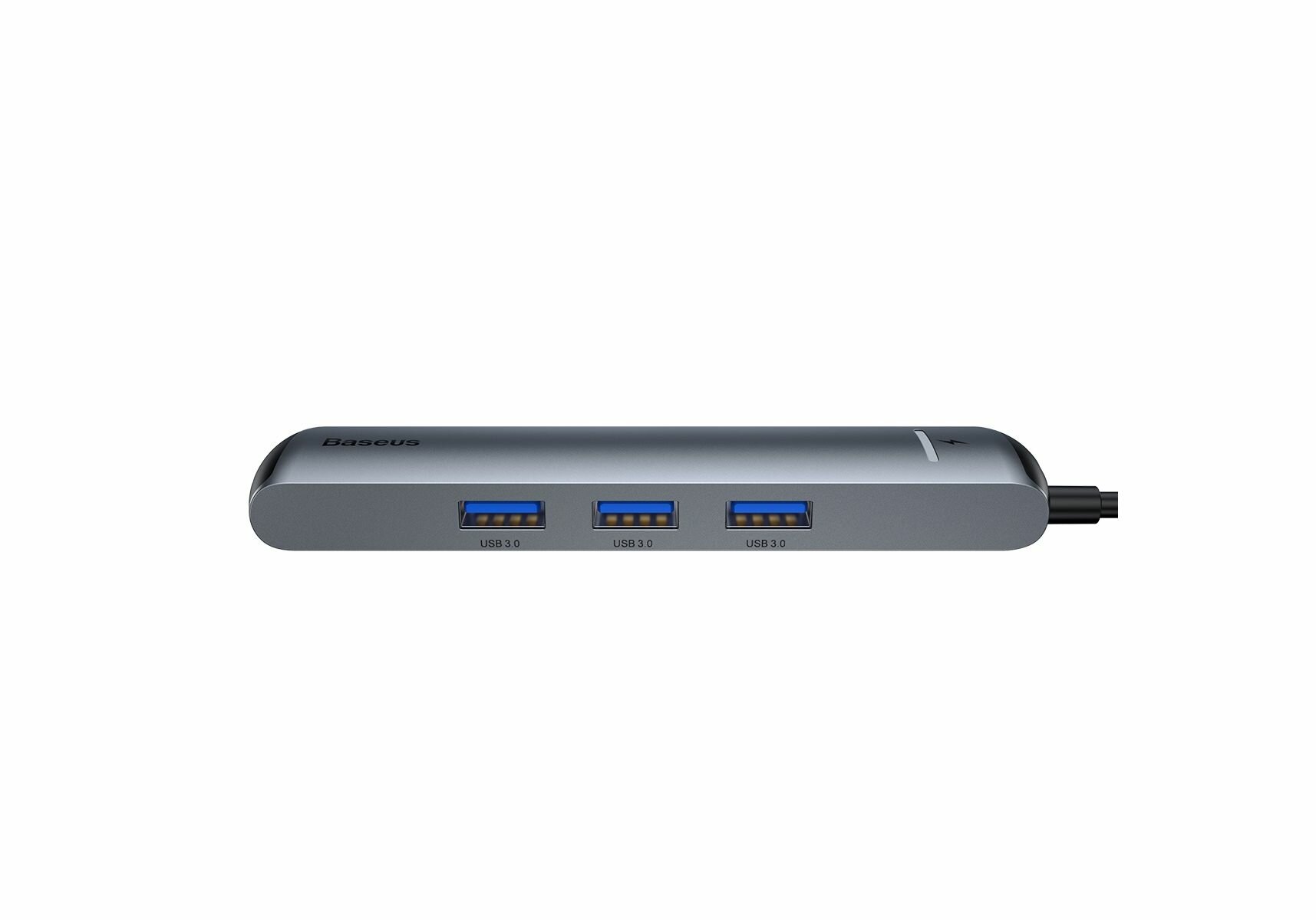 USB-концентратор Baseus CAHUB-J0G (Grey) - фото №20