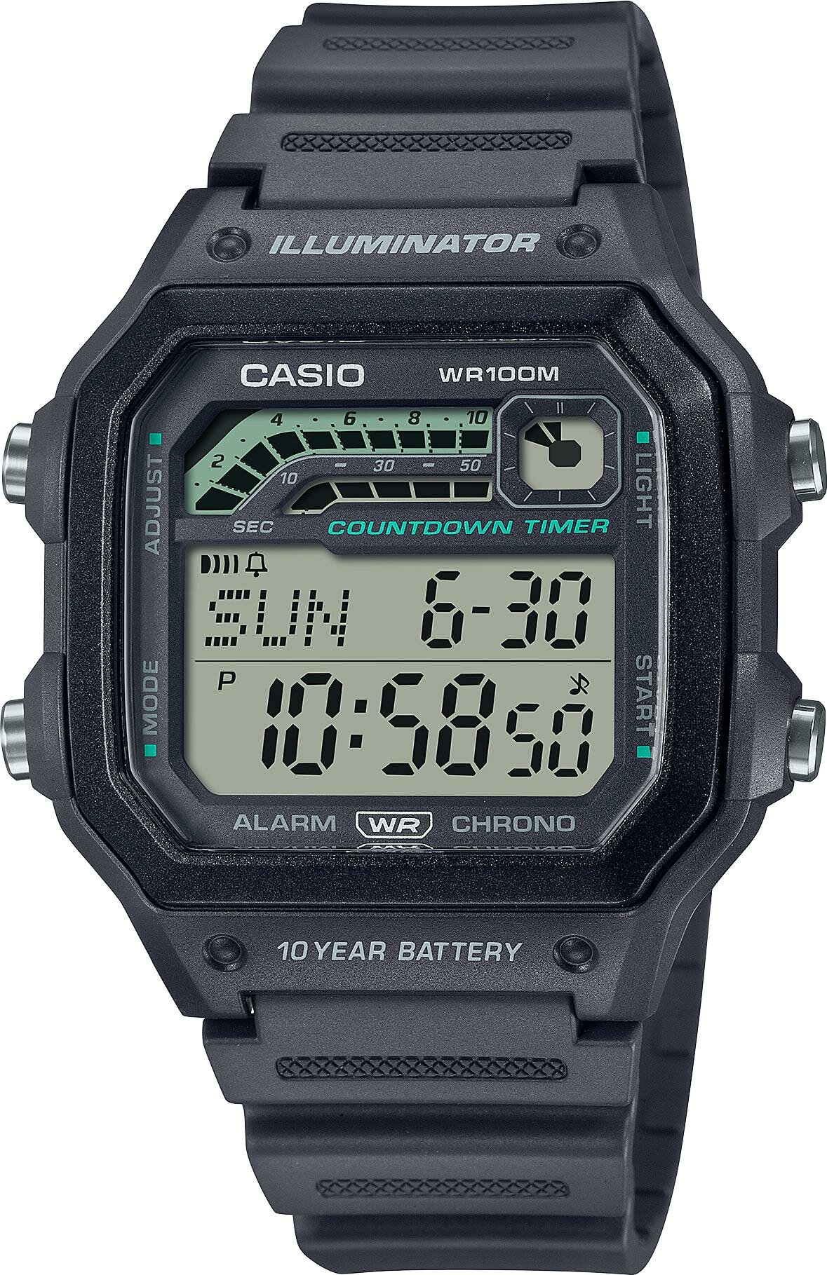 Наручные часы CASIO Standard WS-1600H-8A