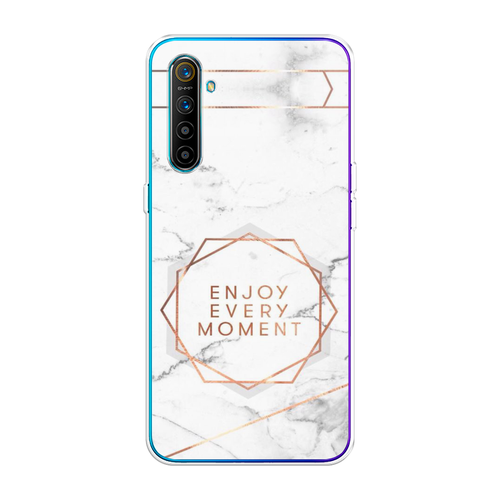 Силиконовый чехол на Realme XT / Реалми XT Enjoy every moment мрамор силиконовый чехол enjoy every moment мрамор на realme c15 реалми с15