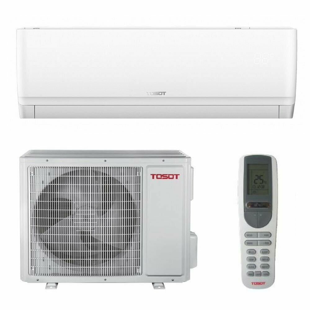 Сплит-система Tosot Natal New, 26 m², 9 BTU, A класс, I Feel, R410A, белый
