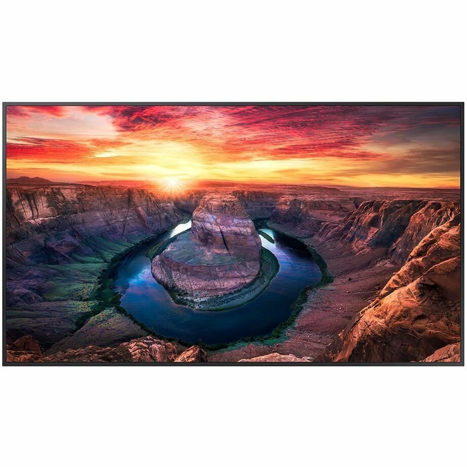 Панель 50" Samsung QM50B, 3840х2160, E-LED BLU, черный (lh50qmbebgcxci) - фото №1