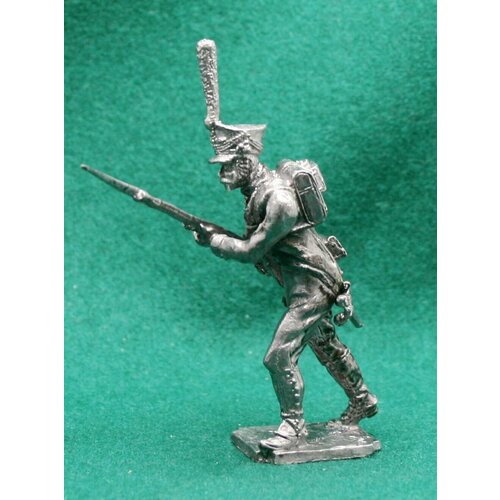 Оловянный солдатик 54 мм Рядовой Санкт-Петербургского гренадерского полка Россия 1812 г