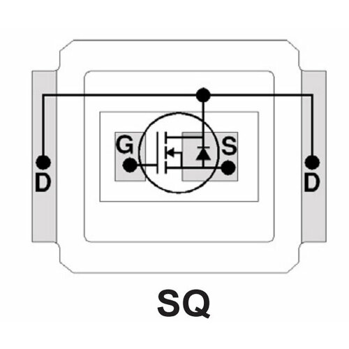 Микросхема IRF6721SPBF N-Channel MOSFET 30V 14A