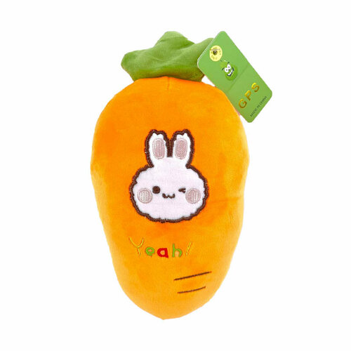 Мягкая плюшевая игрушка, Морковка с зайк 28см