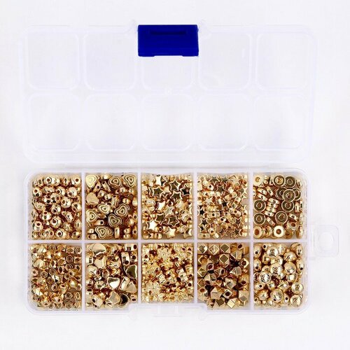 Набор для создания украшений Роскошные бусины набор 500 шт 10 видов бусин 557₽