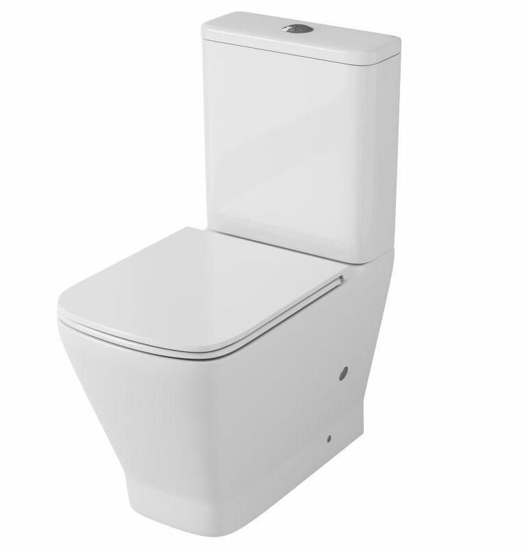 Унитаз-компакт OWL Gap Ruta-G с сиденьем DP микролифт двойной слив 3\6л арматура WDI