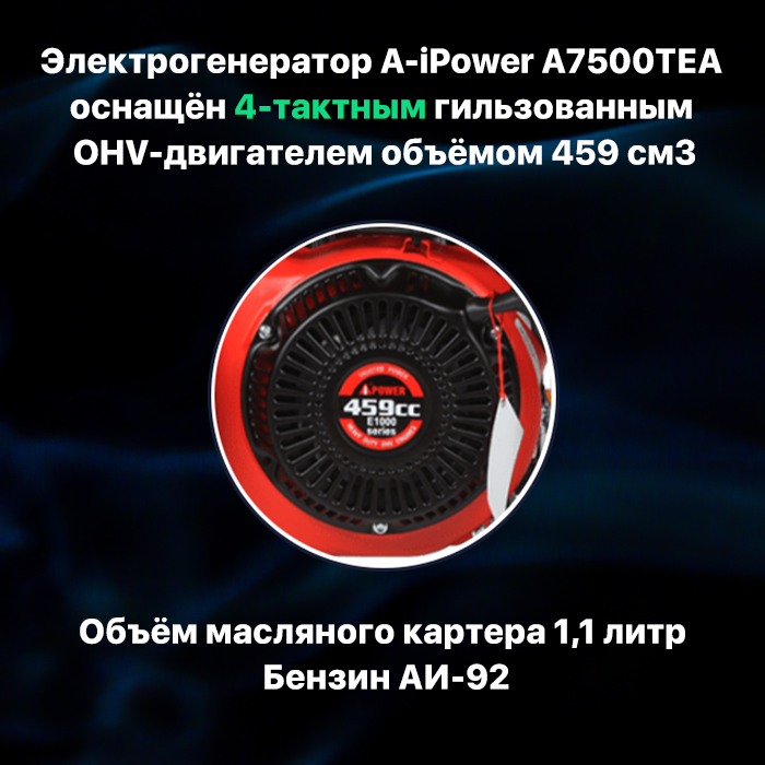 Бензиновый генератор A-iPower - фото №10