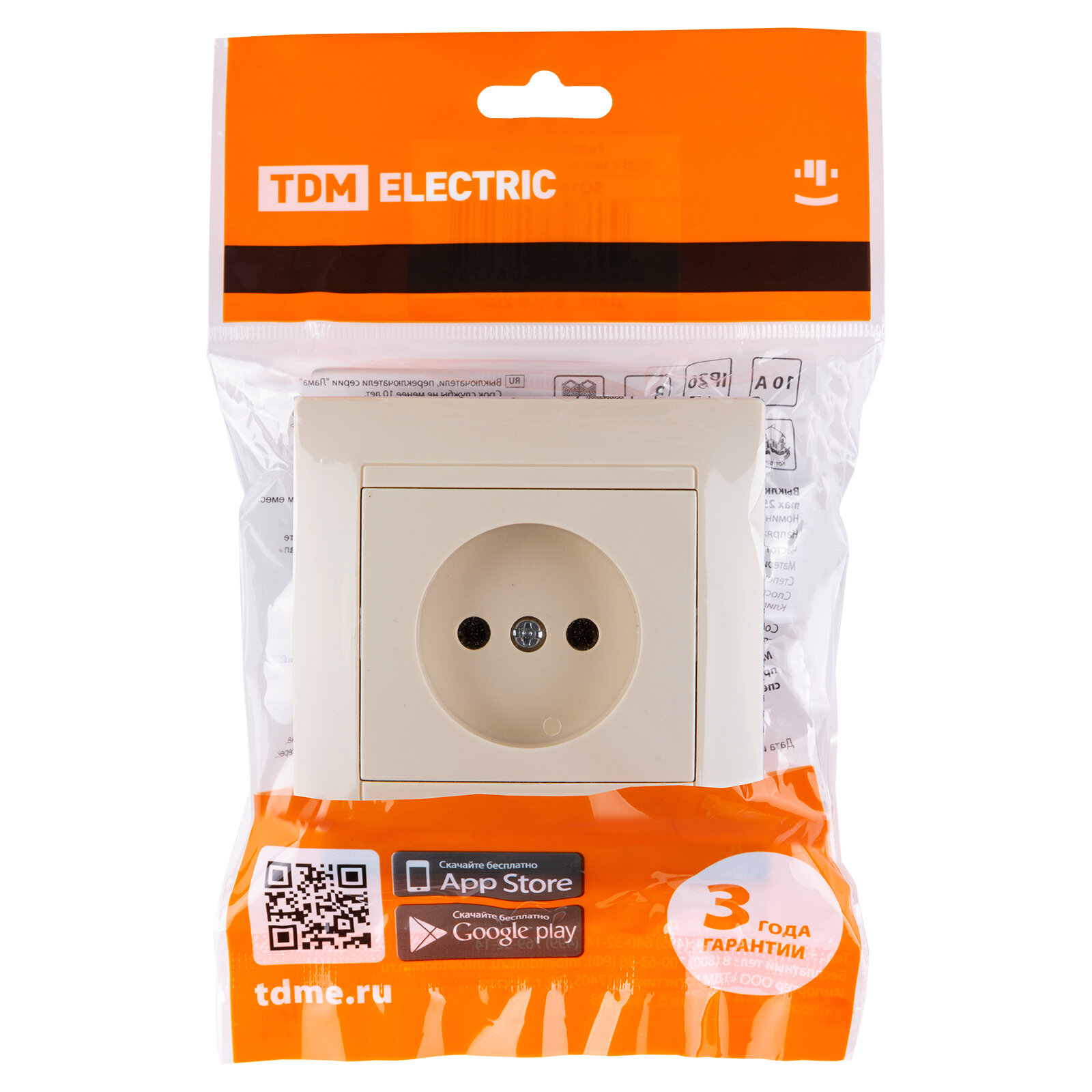 Розетка 2P TDM Electric - фото №4
