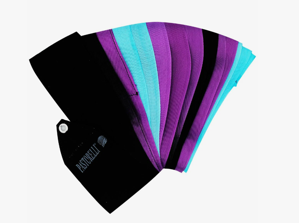 Лента Многоцветная 5м PASTORELLI Черный-Небесный-Фиолетовый 03230