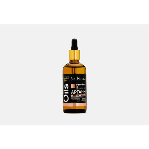 Репейное масло и масло Арганы Bio-Масла, восстановление поврежденных волос