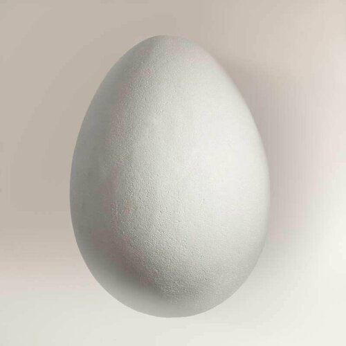 Яйцо из пенопласта объёмное