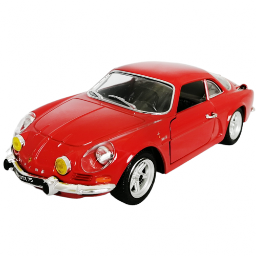 Коллекционная металлическая модель автомобиля Alpine Renault 1:24 Bburago 0591 red