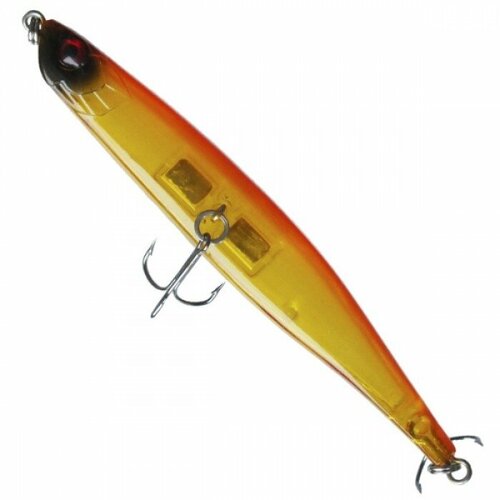 фото Воблер бокоплав 459, san-side flirts 107sp, золотистая с оранжевой спинкой sansan