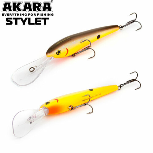 фото Воблер akara stylet 110f 20 гр. (5/7 oz 4,3 in) a19