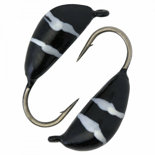 фото Банан d 2,5 мм, вес 0,5 гр, черный-винт /10 шт/ condor