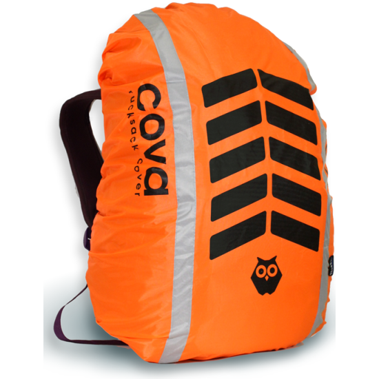 Чехол на рюкзак Protect Sport Protect Сигнал с световозвращающими лентами, объем 20-40 литров, оранж