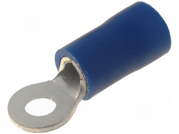 фото Наконечник NINIGI ST-080/B, Наконечник: кольцевой, M3, d: 3,2мм, 1,5-2,5мм2, обжим, на провод, 1шт